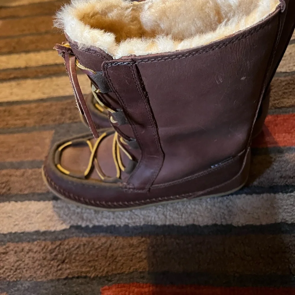 Vintage L.L Bean Wicked Good Lodge Boots size eight gorgeous condition. Look new - Picture 5 of 9